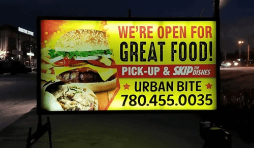 Illuminated Business Signs