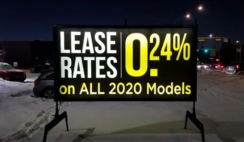 Portable Lighted Signs