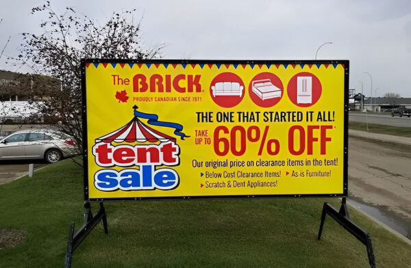 Portable Sale Sign Rentals