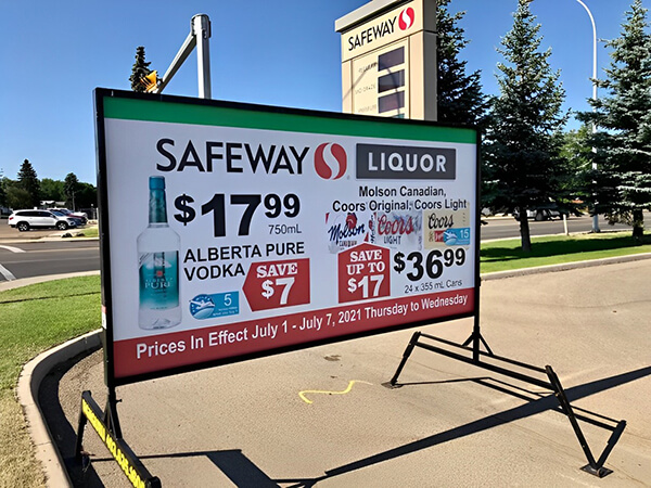 Portable Sale Signages