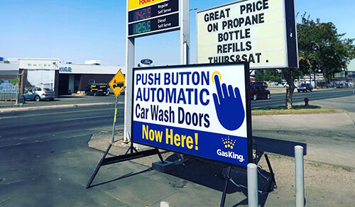 Portable Street Signs