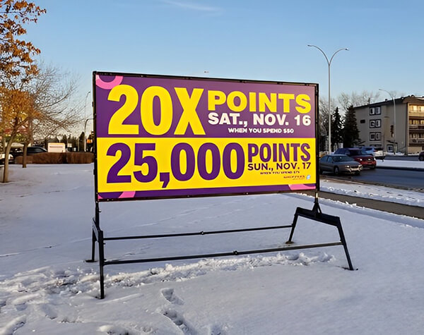 Roadside Mini Billboard