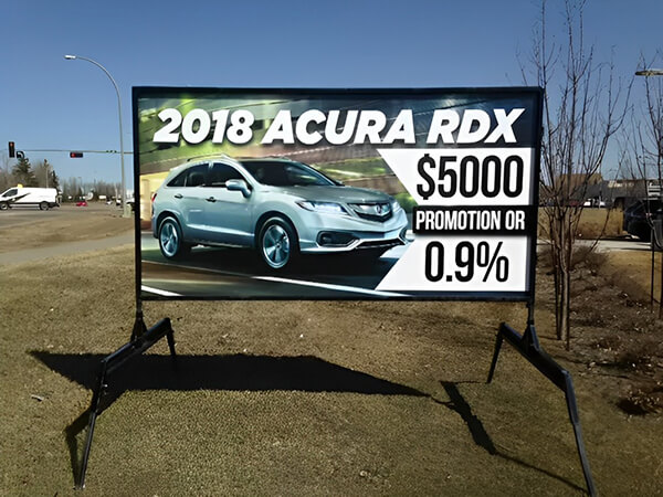 Temporary Portable Signage